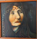 Schilderij NEMESIS Robert van Beurden olieverf op hout, Ophalen