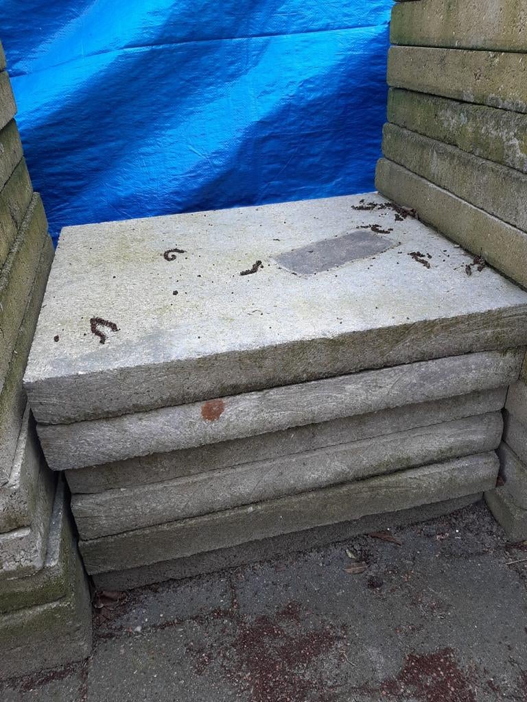 Tegels 60x51x6cm 6x, Ophalen, Minder dan 5 m², Minder dan 20 cm