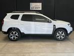 Dacia Duster 1.3T Automaat Navi Camera Clima Keyless Led 17i, Stof, Gebruikt, 4 cilinders, Wit
