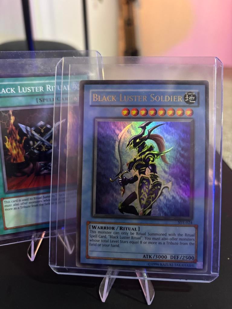 Black Luster Soldier + Ritual [SYE-024], Hobby en Vrije tijd, Verzamelkaartspellen | Yu-gi-Oh!, Ophalen of Verzenden, Zo goed als nieuw