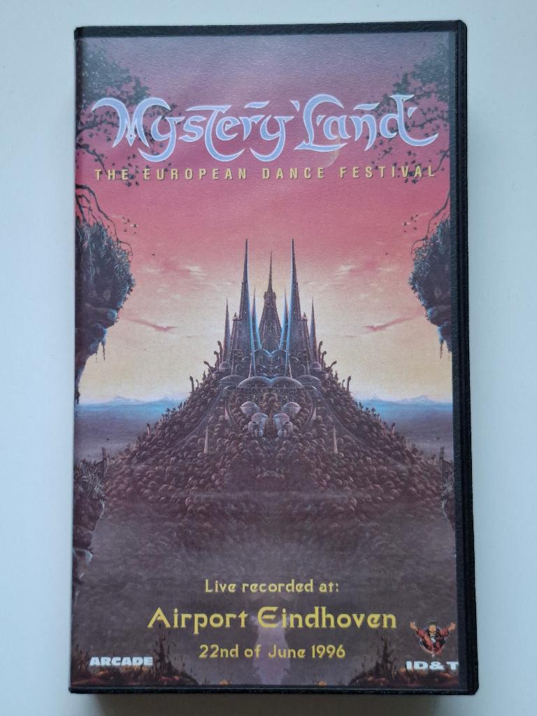 Mysteryland VHS 1996 happy hardcore gabber thunderdome ID&T, Alle leeftijden, Ophalen of Verzenden, Gebruikt, Muziek en Concerten