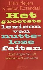 Hein Meijers: Het grootste lexicon van nutteloze feiten, Ophalen of Verzenden, Gelezen, Hein Meijers & Simon Rozendaal