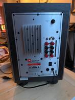JBL 200/230 actieve subwoofer met brom, Ophalen of Verzenden, Niet werkend, Minder dan 60 watt, Subwoofer