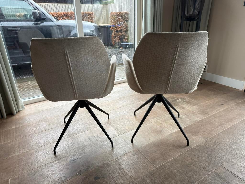 Mobitec Mood #95 - Set van 2 draaistoelen, Huis en Inrichting, Stoelen, Ophalen, Gebruikt, Twee, Overige kleuren
