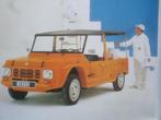 Citroën Acadiane Mehari C25 & C35 Brochure, Ophalen of Verzenden, Zo goed als nieuw, Citroën