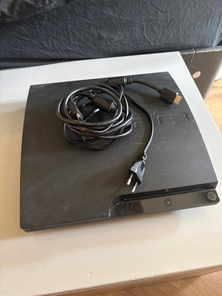 PlayStation 3 (PS3) met kabels en games, zonder controllers, Spelcomputers en Games, Spelcomputers | Sony PlayStation 3, Ophalen of Verzenden