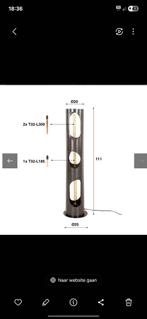 Mooie bronzen staande lamp, Huis en Inrichting, Ophalen of Verzenden