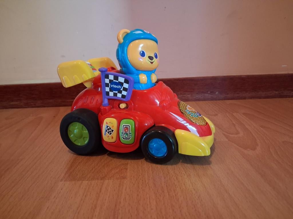 VTech Speel en Leer Racebeer - Werkt perfect!, Kinderen en Baby's, Ophalen