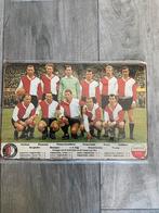 Blikken bordje Feyenoord selectie, Verzenden, Zo goed als nieuw, Feyenoord, Poster, Plaatje of Sticker
