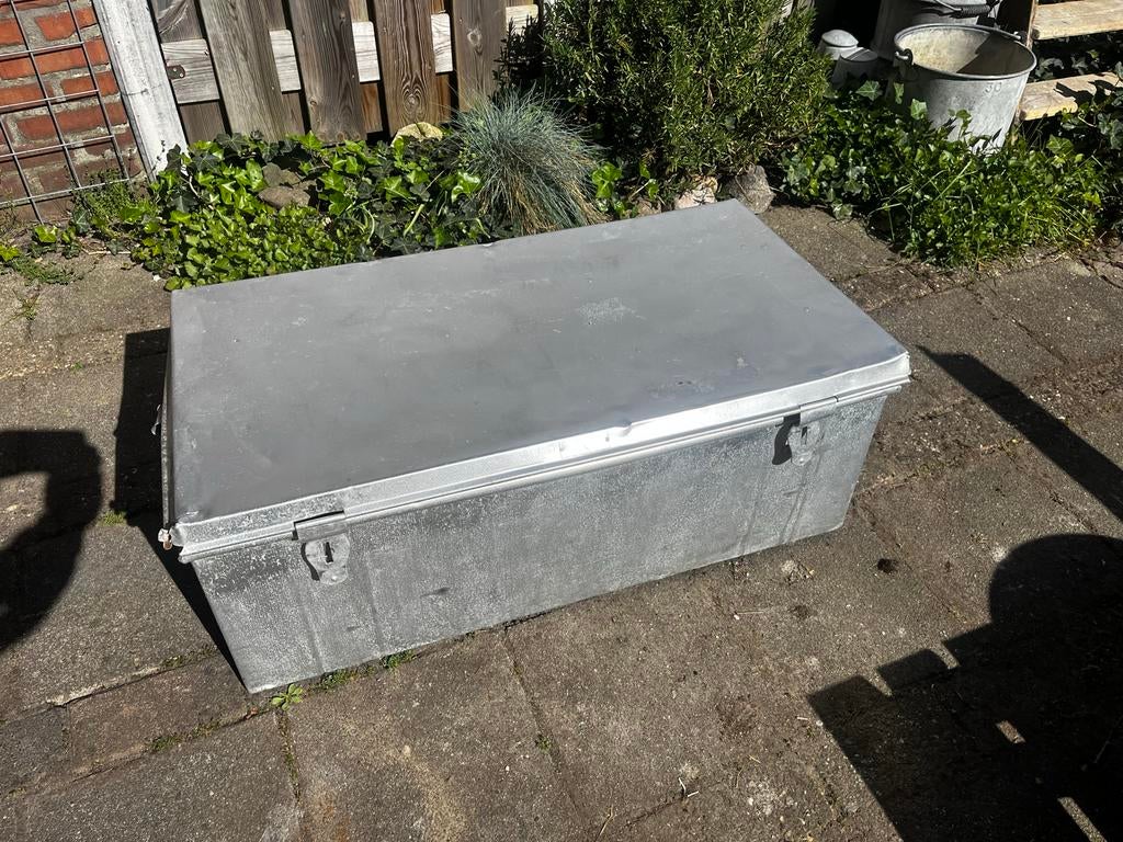 Stevige aluminium kist - Ideaal voor opslag en transport, Ophalen, Minder dan 50 cm, Gebruikt, 100 tot 150 cm