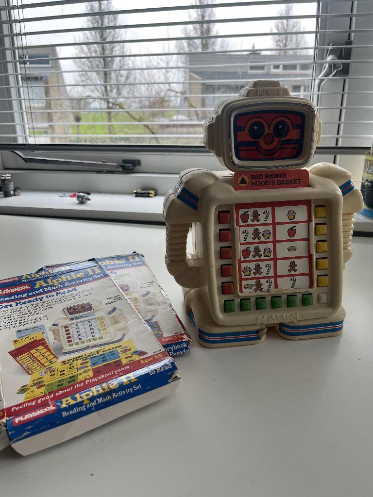 Vintage jaren '80 robot Playskool, Ophalen of Verzenden
