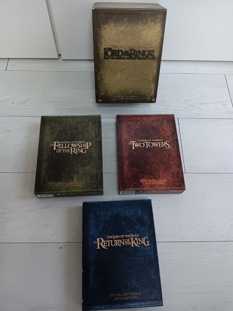 Lord of the rings special extended dvd box nieuwstaat, Vanaf 12 jaar, Ophalen of Verzenden, Zo goed als nieuw