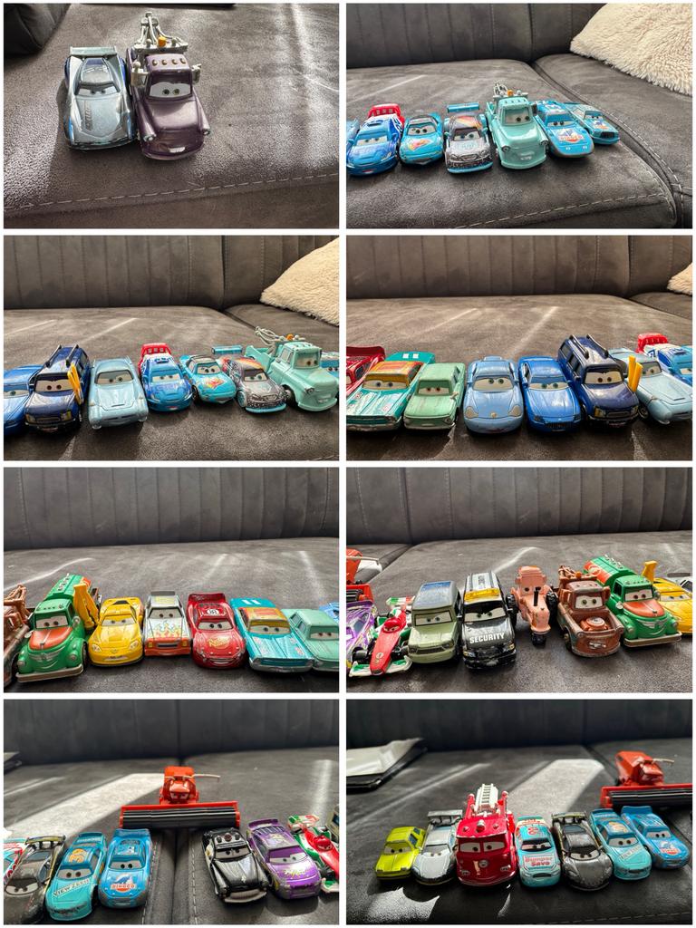 Disney Cars auto's, 33 stuks, Ophalen of Verzenden, Zo goed als nieuw