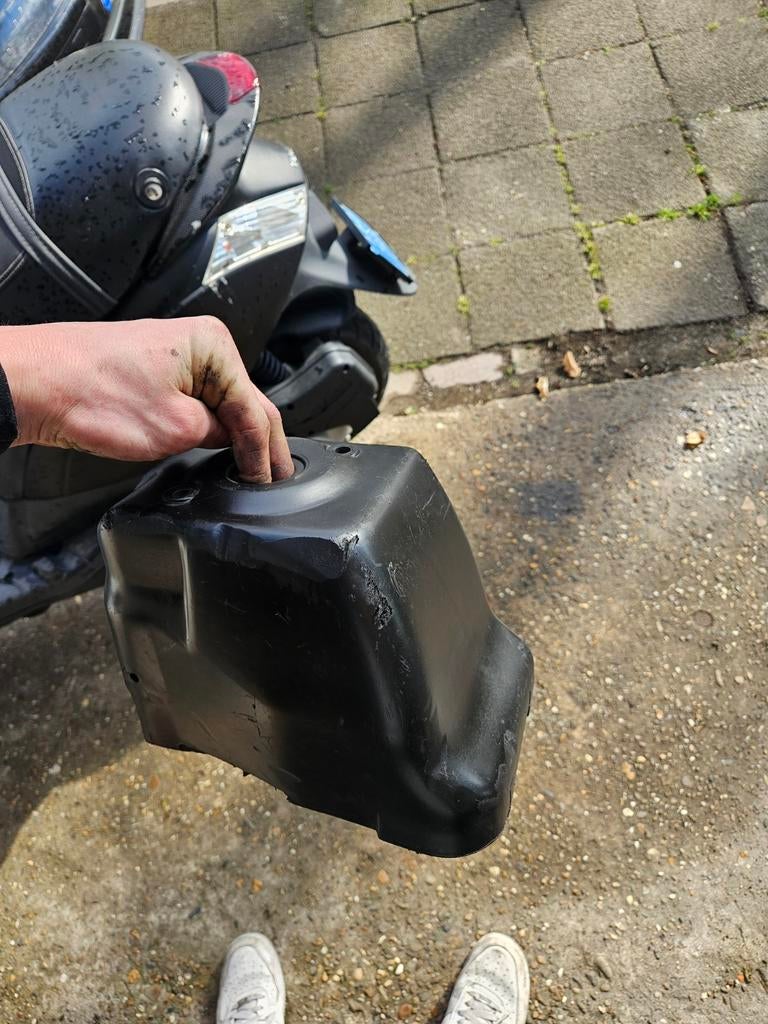 Koelkappen compleet setje 125-180cc skr, Ophalen of Verzenden, Gebruikt, Spatbord