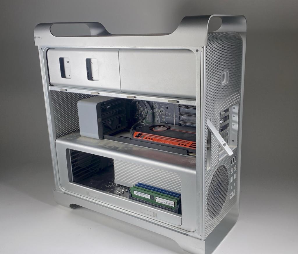 Apple MacPro 5.1 -"Quad Core" 3.2 (2010) - DEFECT/no power, Computers en Software, Apple Desktops, Ophalen, Apple, IMac, Niet werkend