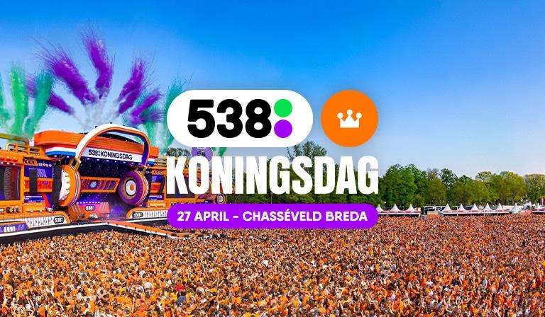 4 Kaarten (veld ) 538 Koningsdag Breda, Drie personen of meer