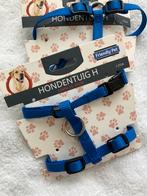 Nieuw puppy tuigje blauw maat 25-35 cm, Ophalen of Verzenden, Nieuw