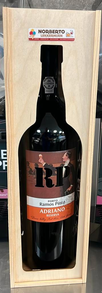 RAMOS PINTO ADRIANO RESERVA 3 LITER FLES (PORT ), Verzamelen, Wijnen, Zo goed als nieuw, Port, Overige gebieden, Ophalen of Verzenden
