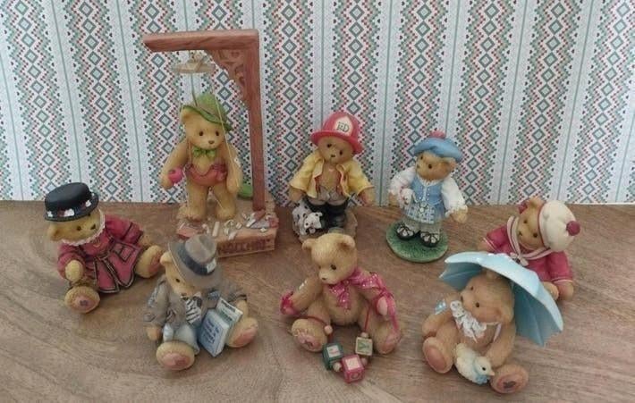 LEUKE CHERISHED TEDDIE BEELDJES, Verzamelen, Ophalen of Verzenden, Zo goed als nieuw, Beeldje, Cherished Teddies