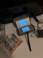 Nintendo DS met games, Spelcomputers en Games, Spelcomputers | Nintendo DS, Ophalen of Verzenden, Zo goed als nieuw, DS Lite, Met beschermhoes of tas