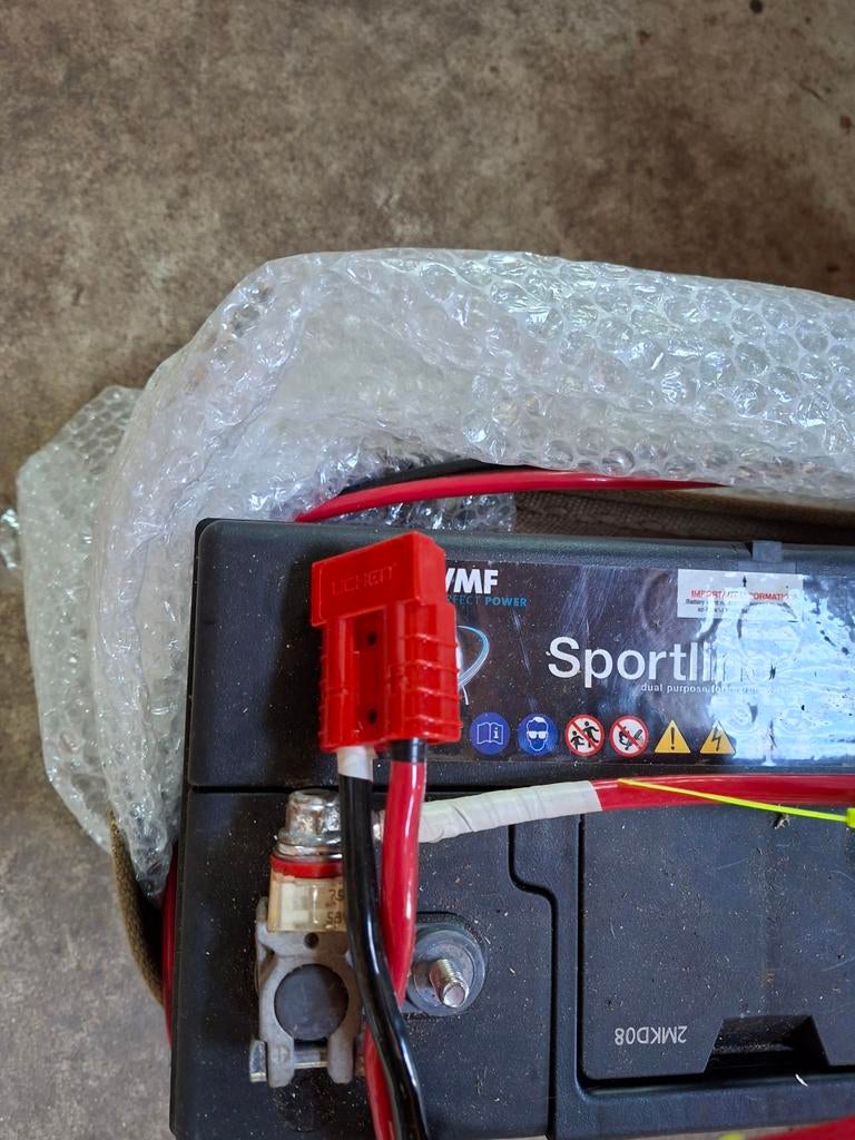 Minnkota traxis en 105 ah  deepcycle accu, Ophalen of Verzenden