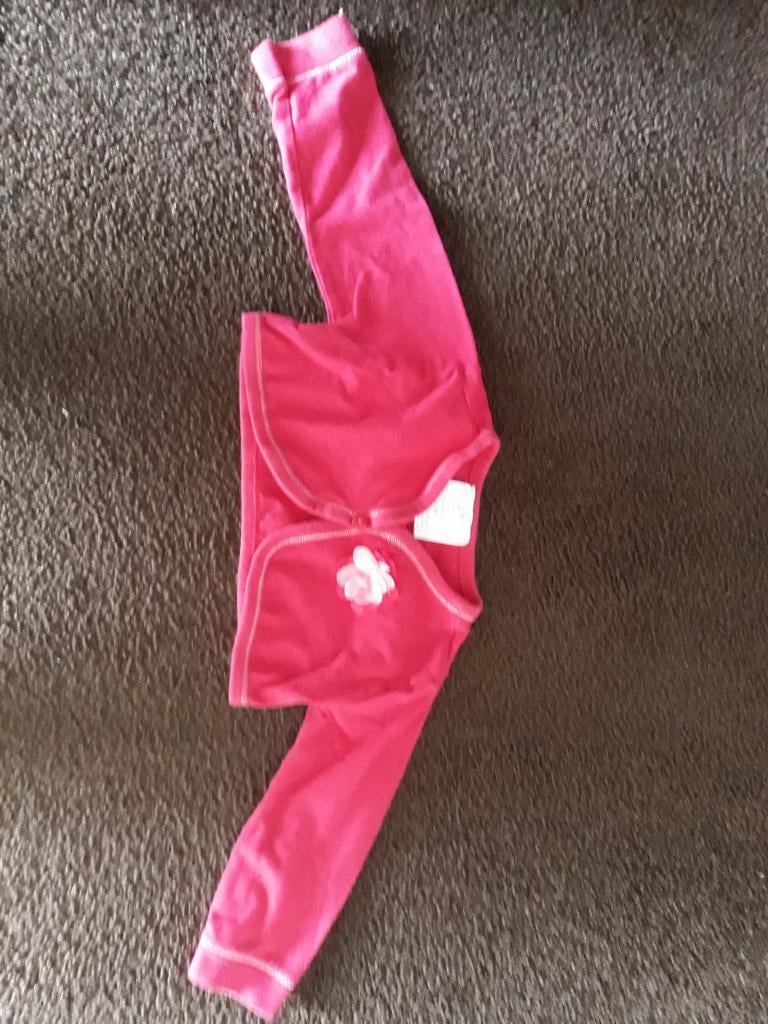 Leuke roze bolero maat 86, Kinderen en Baby's, Babykleding | Maat 86, Ophalen of Verzenden, Gebruikt, Meisje, Truitje of Vestje
