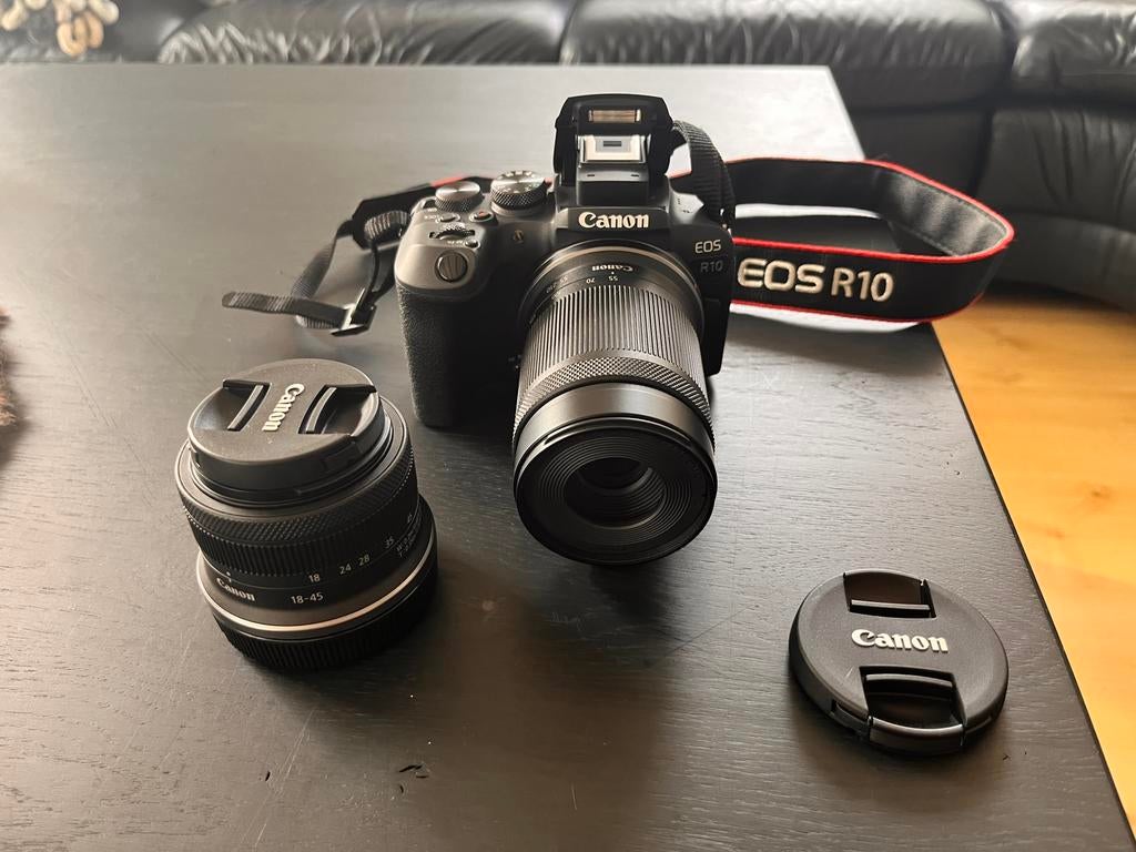 Canon eos R10 complete set, Ophalen, Zo goed als nieuw, Canon, Geen optische zoom