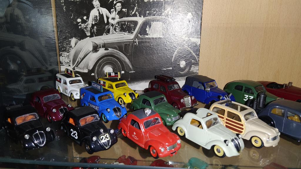 11 x FIAT TOPOLINO, BRUMM, 1:43, Hobby en Vrije tijd, Ophalen of Verzenden, Zo goed als nieuw, Auto, Overige merken