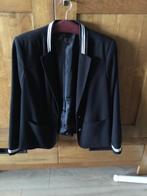 Bonprix Jasje Maat 44 Zwart met Witte Strepen, Zwart, Maat 42/44 (L), Ophalen of Verzenden, Zo goed als nieuw