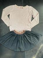 Looxs Roze trui met rokje maat 128, Kinderen en Baby's, Kinderkleding | Maat 128, Verzenden, Zo goed als nieuw, Meisje, Setje