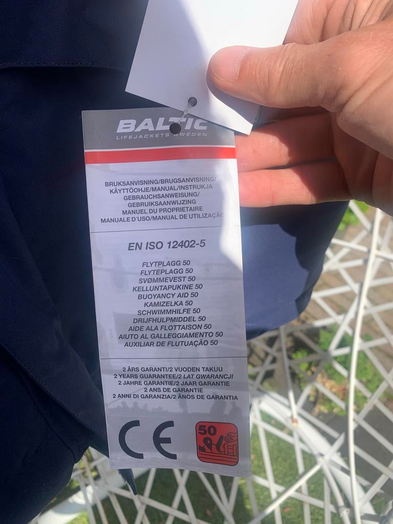 Nieuwe Baltic Topfloat Zeiljas - Maat XL, Watersport en Boten, Watersportkleding, Ophalen of Verzenden, Nieuw, Dame of Heer, Zeiljack