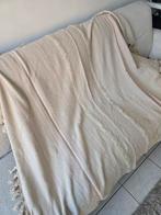 Twee crèmekleurige kleedjes met roze strepen, Ophalen, Zo goed als nieuw, Beige, Vierkant