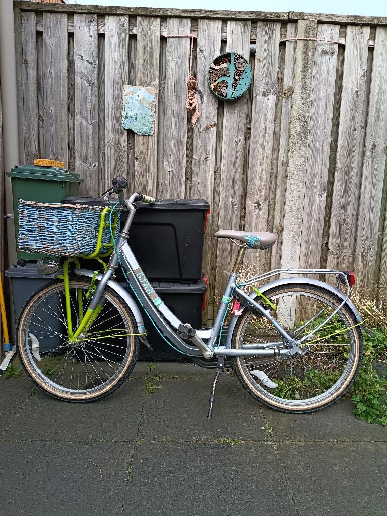 Meisjesfiets Batavus Star 22 inch, Fietsen en Brommers, Fietsen | Meisjes, Ophalen, 22 inch, Gebruikt, Batavus