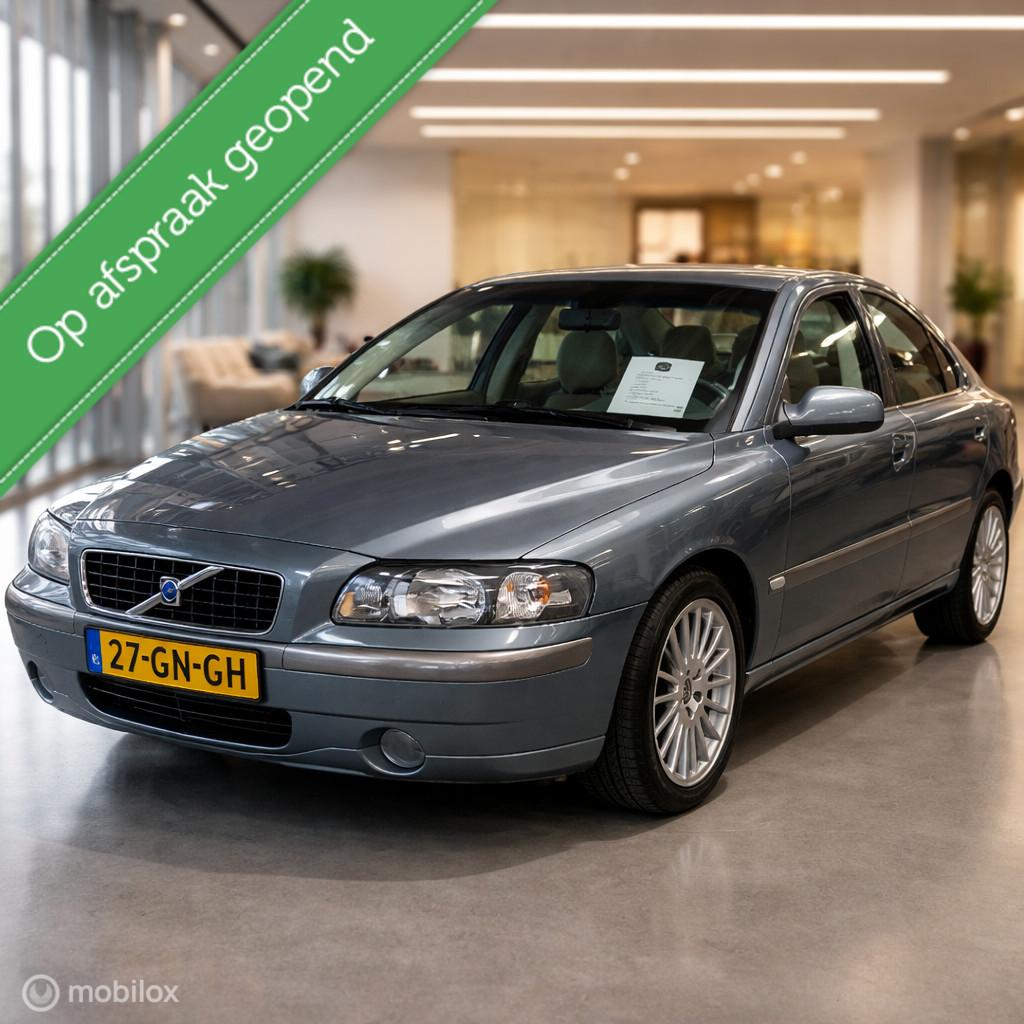 Volvo S60 2.4T 200pk Automaat | Cc | Airco | Trekhaak |, Auto's, Gebruikt, S60, Bedrijf, 2435 cc