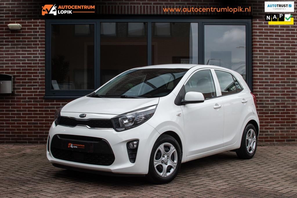 Kia Picanto 1.0 DPi ComfortLine 5p NAP* Cruise control*Airco, Voorwielaandrijving, Stof, Gebruikt, Wit