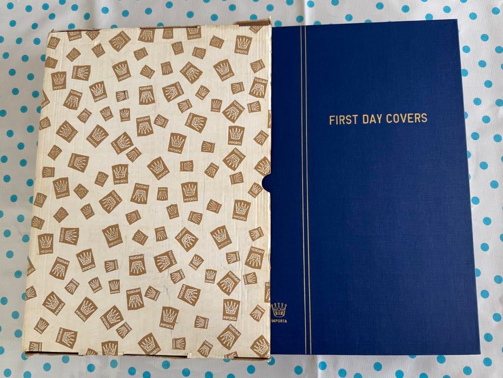 Boek vol Eerste dag enveloppen, Postzegels en Munten, Postzegels | Eerstedagenveloppen, Ophalen of Verzenden, Nederland