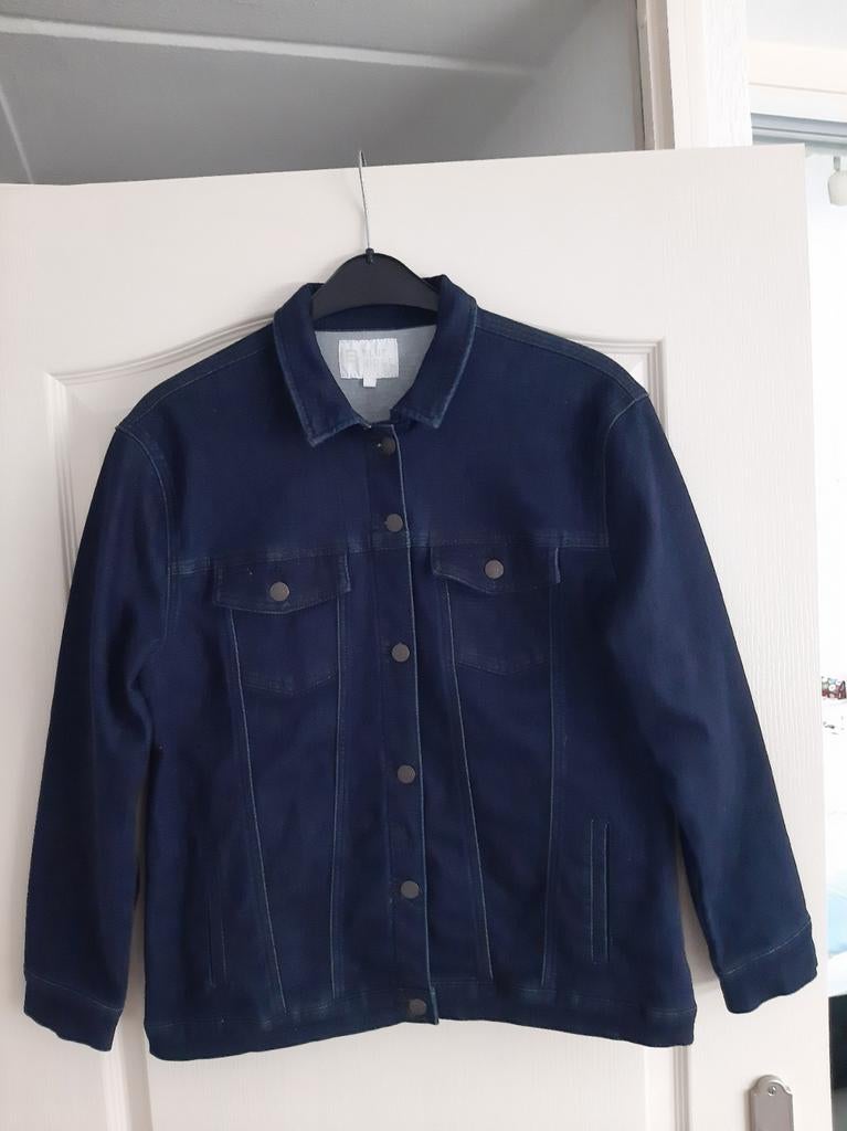 Donkerblauwe Spijkerjas van Blue Ridge, Kleding | Dames, Blue Ridge, Blauw, Maat 42/44 (L), Ophalen of Verzenden