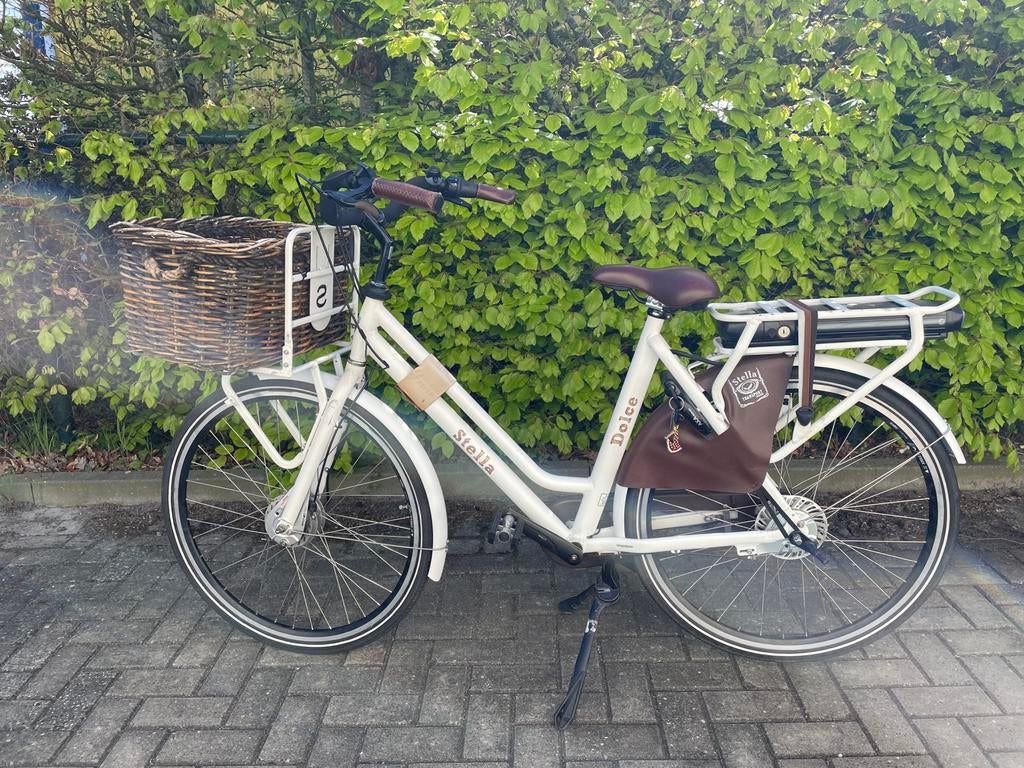 Stella Dolce elektrische fiets, Gebruikt, 51 tot 55 cm, 50 km per accu of meer, Ophalen