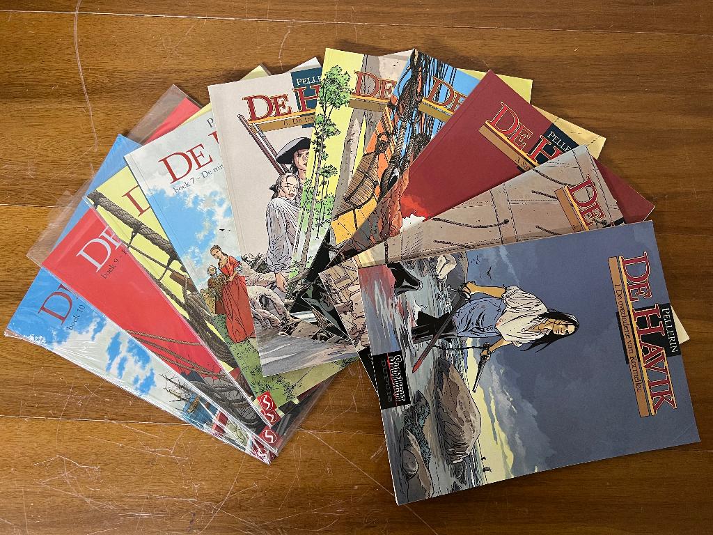 De Havik serie 1 t/m 10 compleet en als nieuw, Complete serie of reeks, Ophalen of Verzenden, Zo goed als nieuw