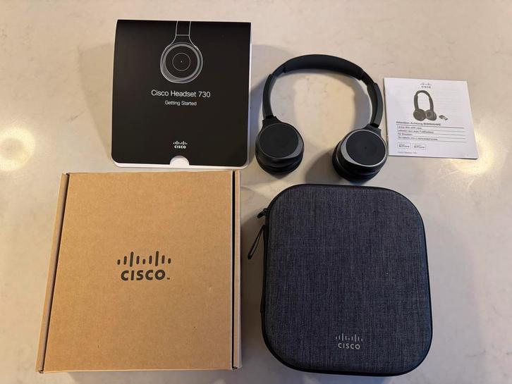 Cisco Headset 730 - Draadloze Headset, Audio, Tv en Foto, Koptelefoons, Nieuw, Over oor (circumaural), Overige merken, Draadloos