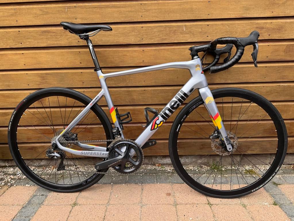 Cinelli Superstar Disc Ultegra Di2 carbon racefiets, 28 inch, Gebruikt, Carbon, Heren