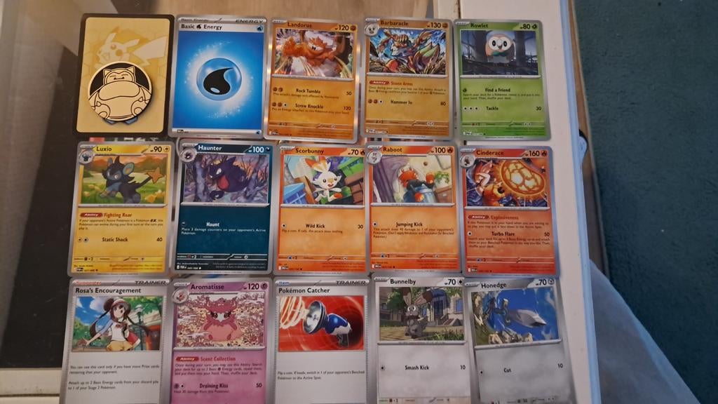 Te koop pokemon kaarten + munt, Ophalen of Verzenden, Nieuw, Meerdere kaarten