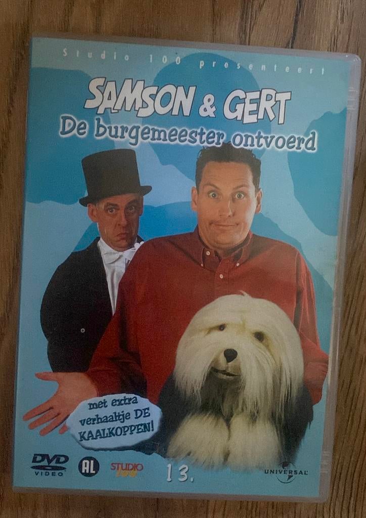 Samson en Gert dvd  de burgemeester ontvoerd, Alle leeftijden, Ophalen of Verzenden, Zo goed als nieuw