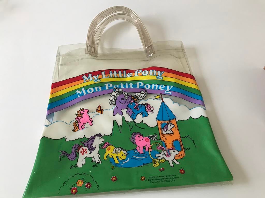 Vintage tasje my little pony, Ophalen of Verzenden, Gebruikt