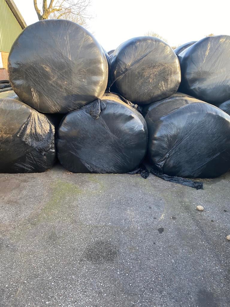 40 Ronde balen kuilgras, Dieren en Toebehoren, Dierenvoeding, Ophalen, Overige soorten