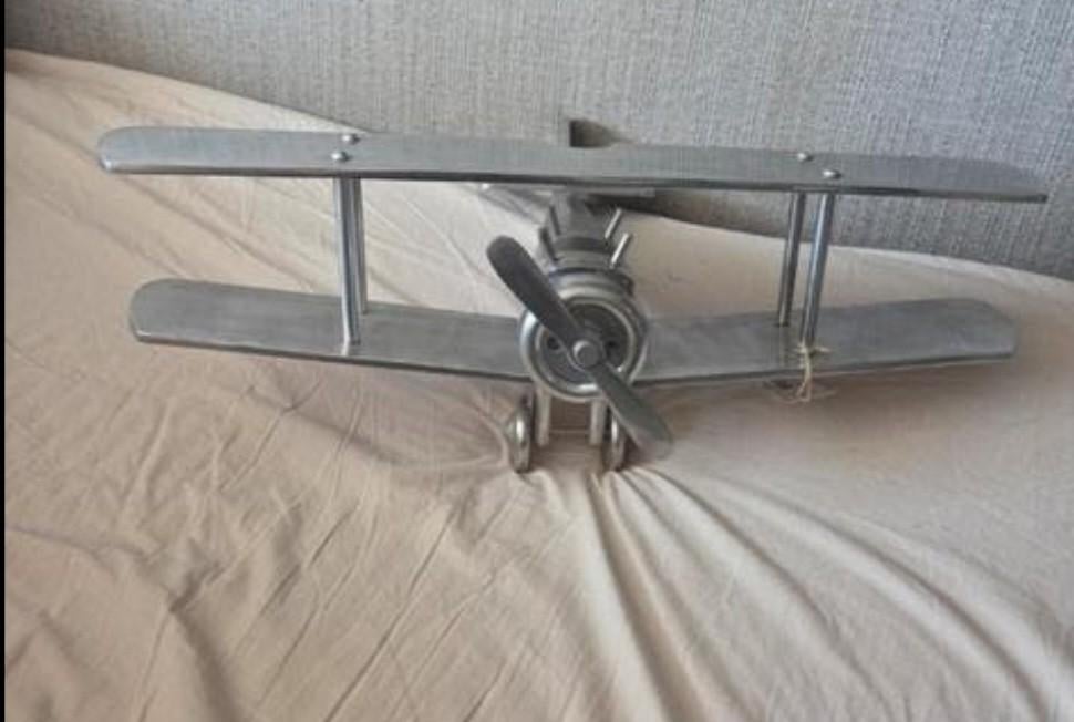 Rivièra Maison Double Decker Plane Decoratie, Ophalen of Verzenden, Zo goed als nieuw, Groter dan 1:32, Overige merken