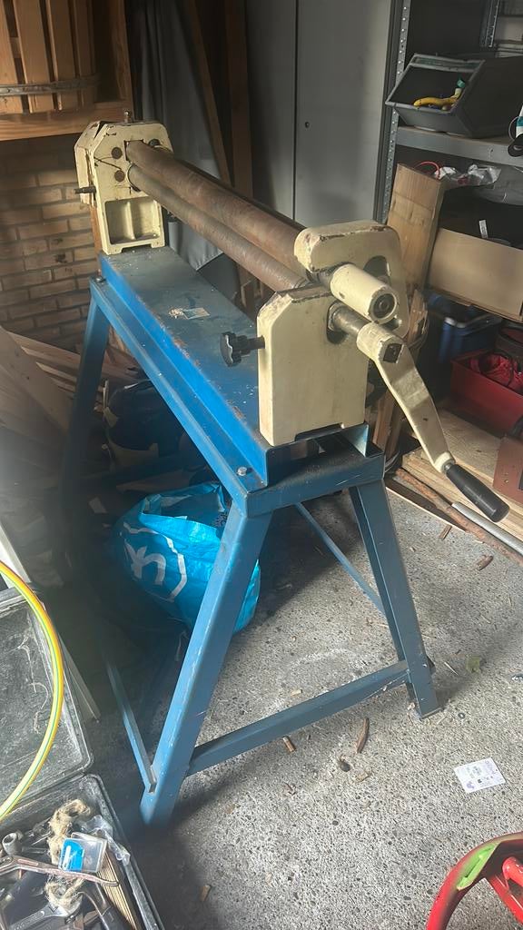 Plaatswals, Ophalen, Gebruikt