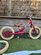 Traybike 2 in 1 loopfiets vintage rood, Ophalen, Gebruikt, Minder dan 16 inch, Zijwieltjes