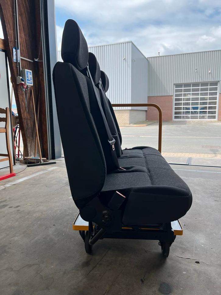 Achterbank met 3 zitplaatsen en gordels, Auto-onderdelen, Interieur en Bekleding, Universele onderdelen, Gebruikt, Ophalen