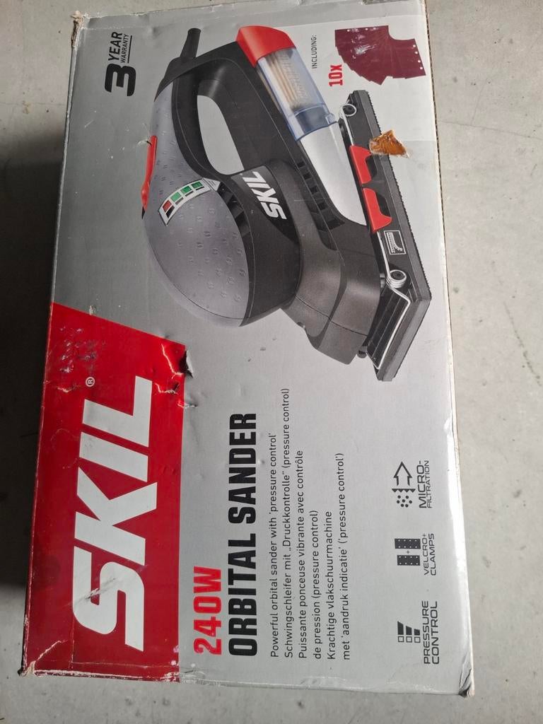 Nieuwe schuurmachine, Ophalen, Nieuw, Minder dan 600 watt, Vlakschuurmachine